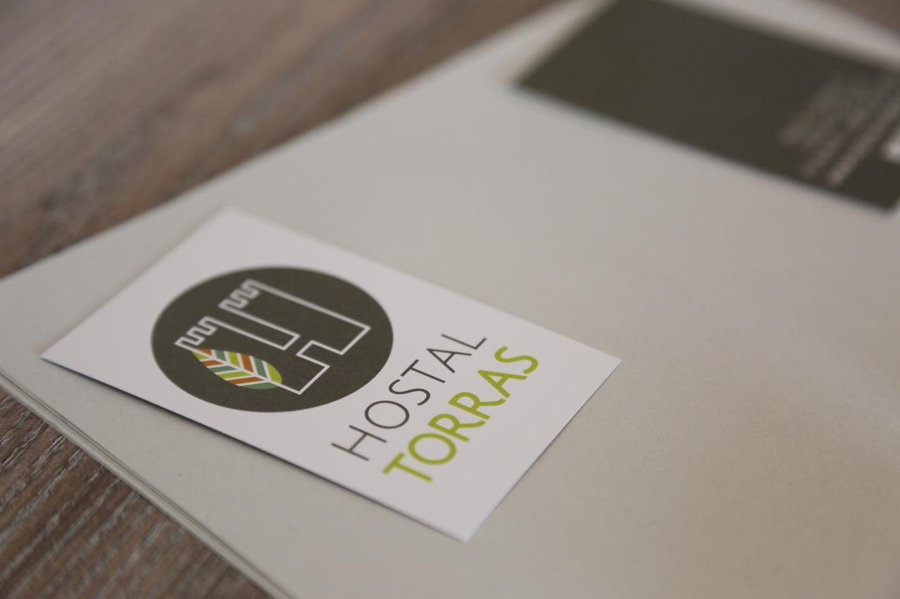 Hostal Torras Sant Hilari Sacalm Exteriör bild